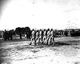 Staff of 184th leading troops